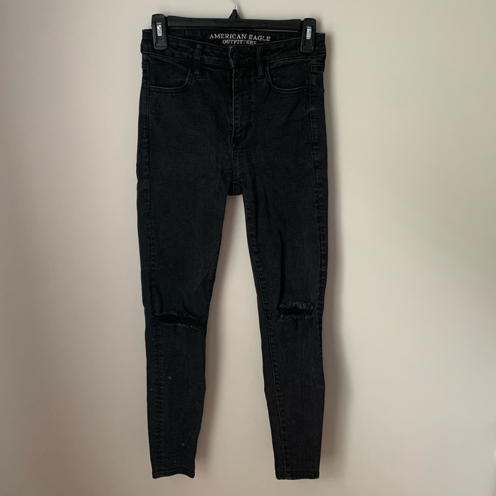 Black American Eagle jeans size 2